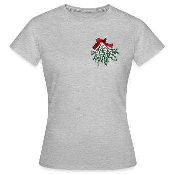 Du gui - T-shirt Femme - gris chiné - Devant - AI Model Female 172 dark (172cm)