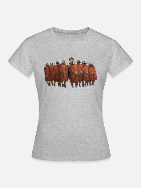 Legion (bunt) - Frauen T-Shirt - Grau meliert