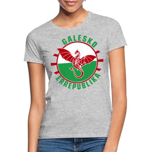 Galesko Errepublika - Welsh Republic, Basque - Women's T-Shirt