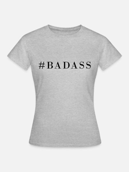 Rhombus badass - Women's T-Shirt - heather grey