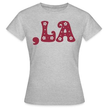 Élections Kamala Harris 2024 Présidente - T-shirt Femme - gris chiné - Devant - AI Model Female 172 dark (172cm)