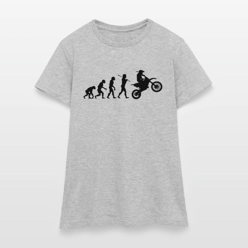 Biker evolution Women's T-Shirt