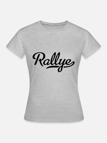 Rallye - Frauen T-Shirt - Grau meliert