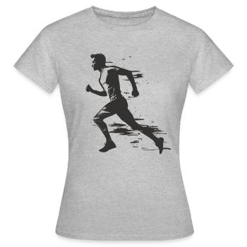 Sprinter Colorsplash Sprintender Sprint - T-shirt Femme - gris chiné - Devant - AI Model Female 172 dark (172cm)