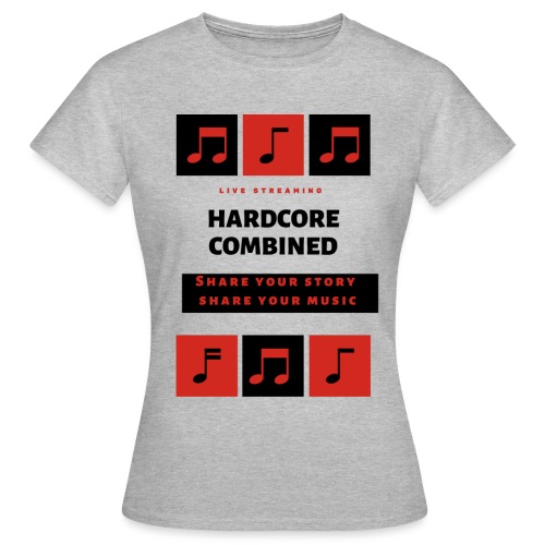 Share your story share your music - Vrouwen T-shirt