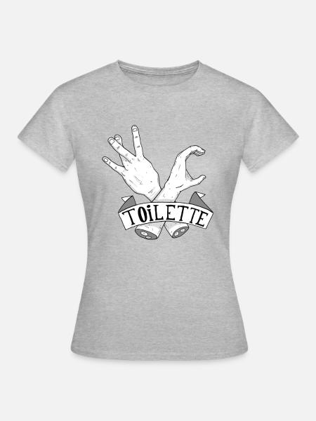 Übersetzung Ungefähre # 3 - Frauen T-Shirt - Grau meliert