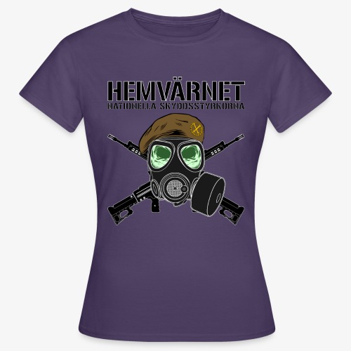 Hemvärnet - Skyddsmask 90 + Ak 4C - T-shirt dam