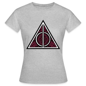 Always 3C - Frauen T-Shirt - Grau meliert - Vorne - AI Model Female 172 dark (172cm)