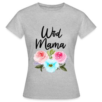 Wöd Mama Österreich Beste Mama Mutter Mutti - Frauen T-Shirt - Grau meliert - Vorne - AI Model Female 172 dark (172cm)