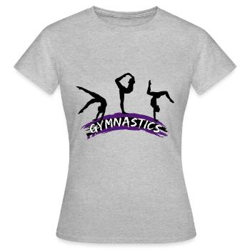 Gymnastics, Gymnast - Gymnastics - Women's T-Shirt - heather grey - Front - AI Model Female 172 dark (172cm)