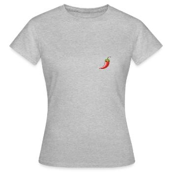 Chili - Women's T-Shirt - heather grey - Front - AI Model Female 172 dark (172cm)