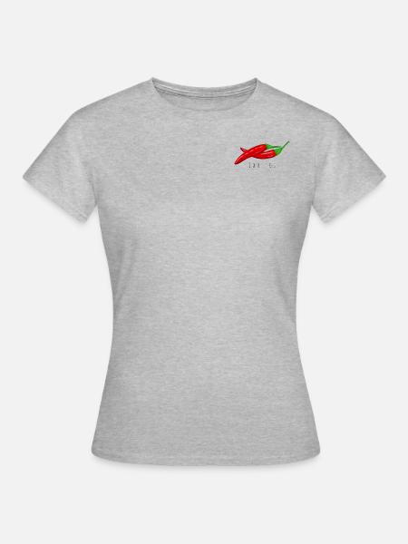 too hot - Frauen T-Shirt - Grau meliert