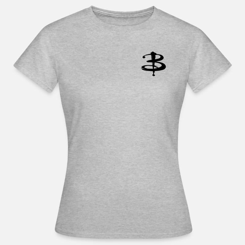 B is for Buffy - Women's T-Shirt - heather grey