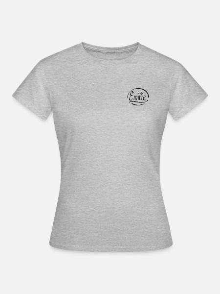 Emilie - T-shirt Femme - gris chiné