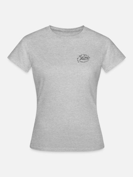 Melanie - Frauen T-Shirt - Grau meliert