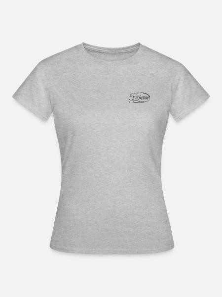 Fabienne - Frauen T-Shirt - Grau meliert