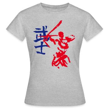 Archer - Warrior Symbol - Women's T-Shirt - heather grey - Front - AI Model Female 172 dark (172cm)