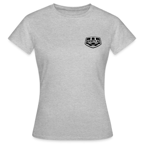 Sort Hvitt logo vektor - T-skjorte for kvinner