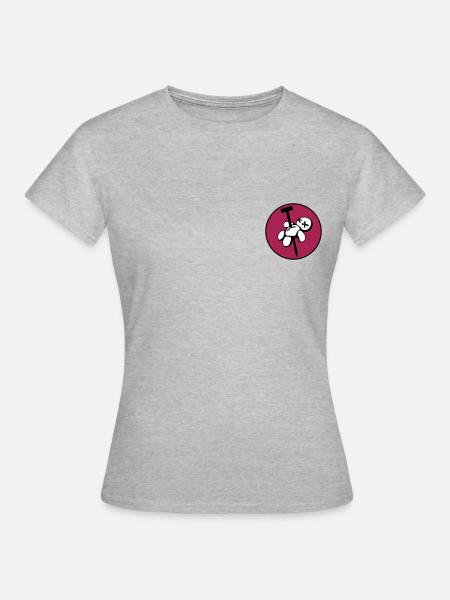 vodou - T-shirt Femme - gris chiné