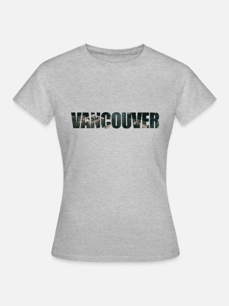 Vancouver - Frauen T-Shirt - Grau meliert