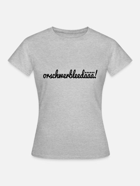 saxon - T-shirt Femme - gris chiné