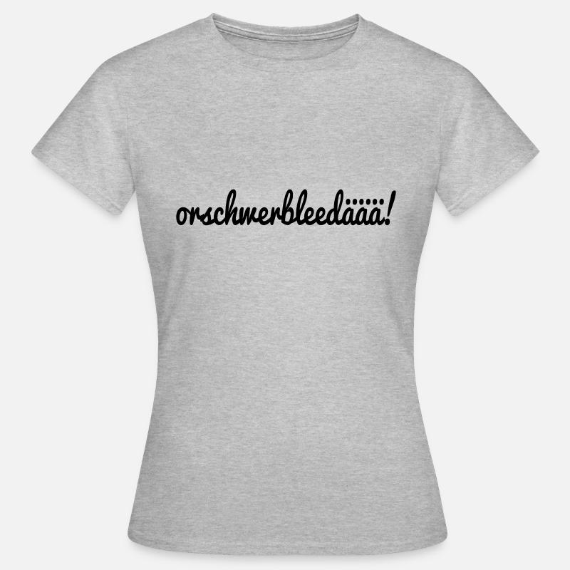 saxon - T-shirt Femme - gris chiné