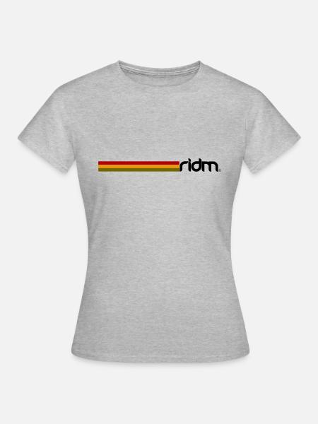 ridm rasta - Frauen T-Shirt - Grau meliert