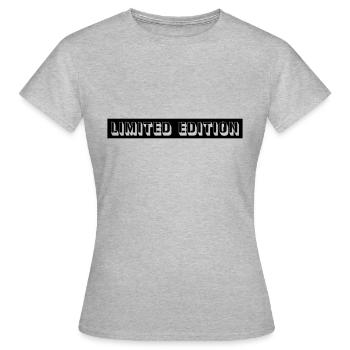 limited edition - Frauen T-Shirt - Grau meliert - Vorne - AI Model Female 172 dark (172cm)