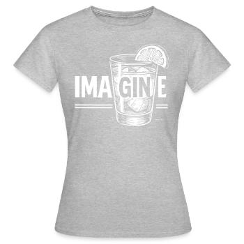Imagine: Perfect gift idea! - Women's T-Shirt - heather grey - Front - AI Model Female 172 dark (172cm)