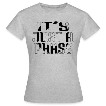 blagues astrologie en apesanteur art cadeau idée geek blague - T-shirt Femme - gris chiné - Devant - AI Model Female 172 dark (172cm)