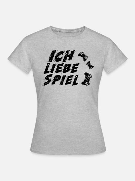 Game Gaming PC - Frauen T-Shirt - Grau meliert