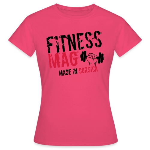 Fitness Mag made in corsica 100% Polyester - T-shirt Femme