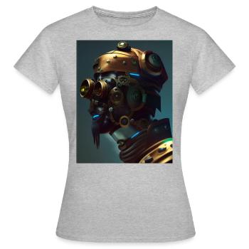 inspiration head - Women's T-Shirt - heather grey - Front - AI Model Female 172 dark (172cm)
