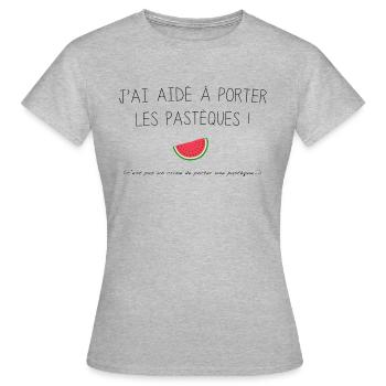 Dirty Dancing Quote - Women's T-Shirt - heather grey - Front - AI Model Female 172 dark (172cm)