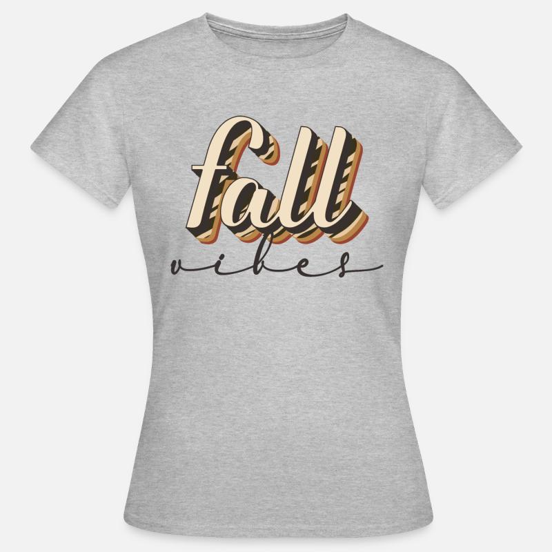 Fall Vibes - Women's T-Shirt - heather grey