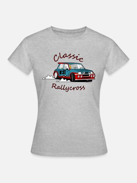 Rallycross - Frauen T-Shirt - Grau meliert