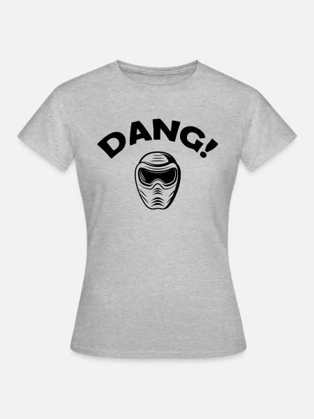 Paintball Airsoft - Frauen T-Shirt - Grau meliert