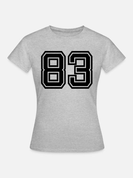 83 - Frauen T-Shirt - Grau meliert