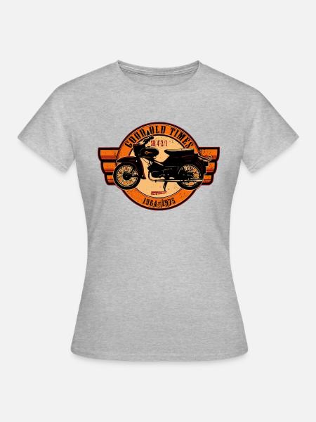 Simson SR 4-1/2 Star - Frauen T-Shirt - Grau meliert