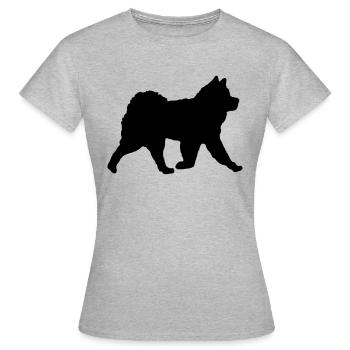 Tatzy-Rasi V - Frauen T-Shirt - Grau meliert - Vorne - AI Model Female 172 dark (172cm)