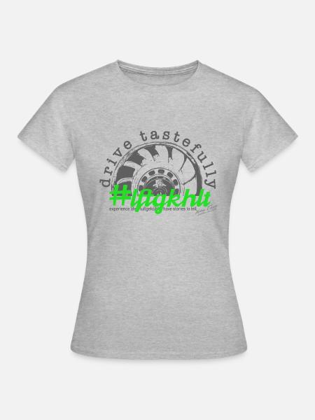 drive aircooled - Frauen T-Shirt - Grau meliert