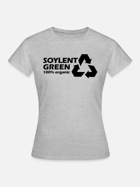 Soylent Green - Frauen T-Shirt - Grau meliert