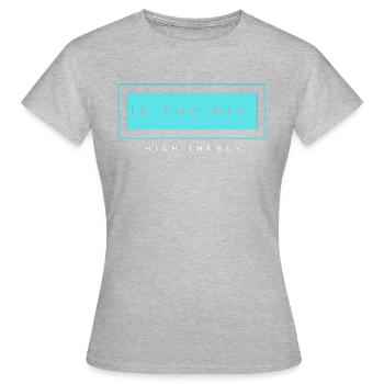 design17 - T-shirt Femme - gris chiné - Devant - AI Model Female 172 dark (172cm)
