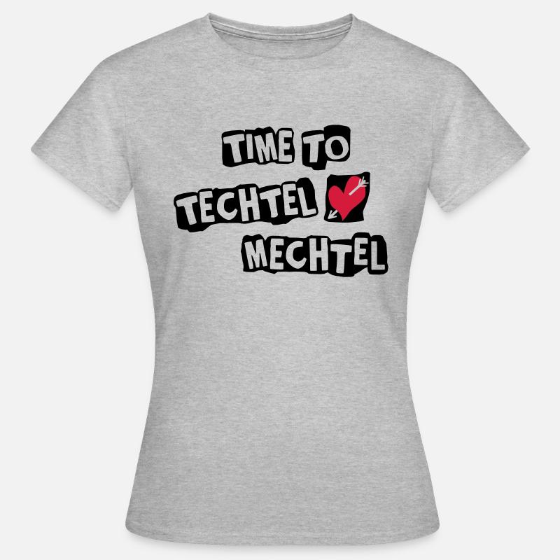 Le temps de jeter - T-shirt Femme - gris chiné