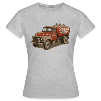 Strickland Propane 1997 - T-shirt Femme - gris chiné - Devant - AI Model Female 172 dark (172cm)