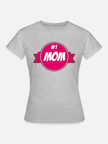 Mama des Jahres - Frauen T-Shirt - Grau meliert