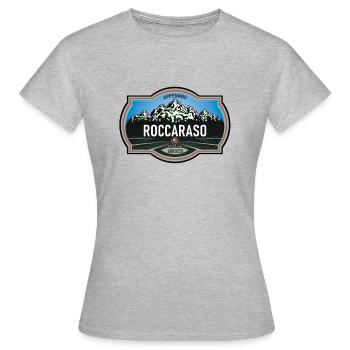 Roccaraso Abruzzes - T-shirt Femme - gris chiné - Devant - AI Model Female 172 dark (172cm)