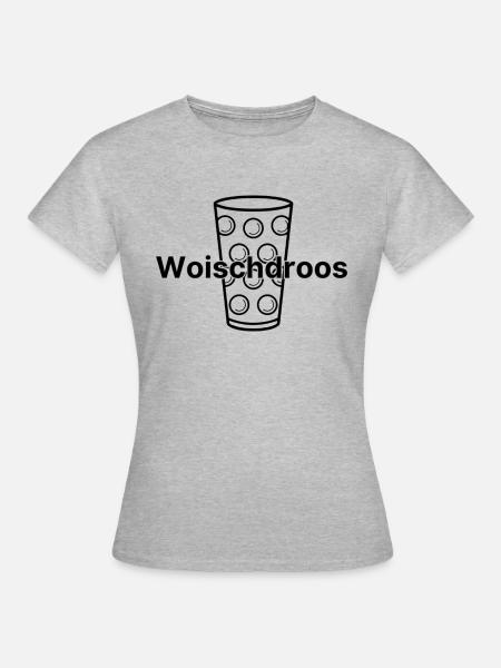 Woischdross - Frauen T-Shirt - Grau meliert