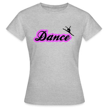 Dancing dance passion sport - Women's T-Shirt - heather grey - Front - AI Model Female 172 dark (172cm)