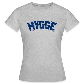 Hygge Scandinavian Lifestyle - Women's T-Shirt - heather grey - Front - AI Model Female 172 dark (172cm)